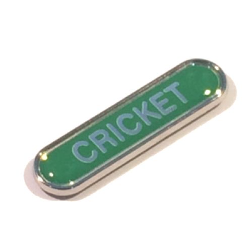 CRICKET bar badge